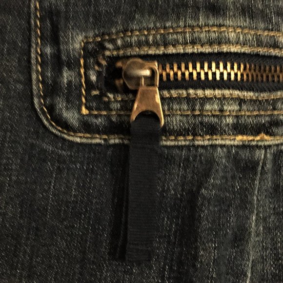 SIMPLY VERA Straight Leg Cargo Petite Jeans | 6P - Picture 8 of 15